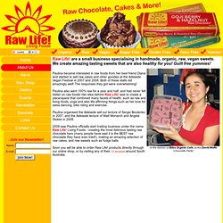 Raw Life Living Foods -South Australian healthy eating and lifestyle choices