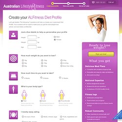 Australian Lifestyle & Fitness weight loss managment