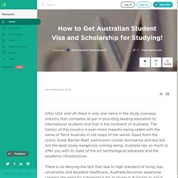 How to Get Australian Student Visa and Scholarship for Studying! -