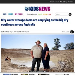 Australian cities facing water shortages