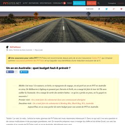 Un an en Australie : quel budget faut-il prévoir ? - PVTistes.net