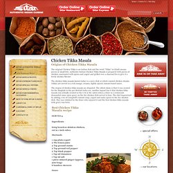 Authentic Cheicken Tikka Masala - Best Indian Recipes