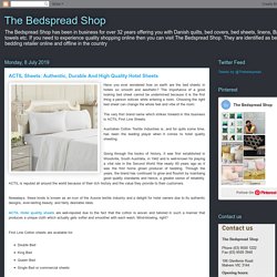 The Bedspread Shop: ACTIL Sheets: Authentic, Durable And High Quality Hotel Sheets