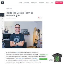 Inside the Design Team at Authentic Jobs « Thoughts on users, experience, and design from the folks at InVision.