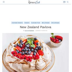 Authentic New Zealand Meringue Pavlova Recipe