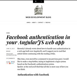 Facebook authentication in your AngularJS web app