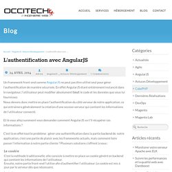 L’authentification avec AngularJS