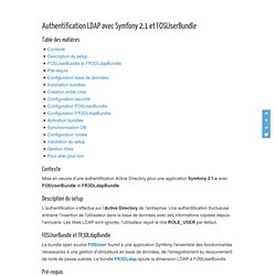Authentification LDAP avec Symfony 2.1 et FOSUserBundle - blog.henriet.eu