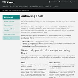 Rapid E-learning Authoring Tools