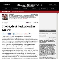 The Myth of Authoritarian Growth by Dani Rodrik