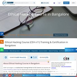 Ethical Hacking Course in Bangalore