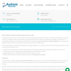 Know If Autism Can Be Cured Completely?