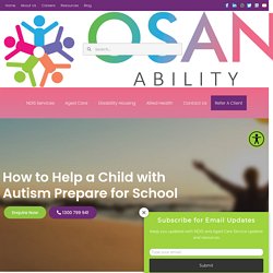 How to help a child with Autism I Disability and Aged Care Services