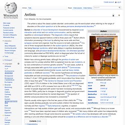 Autism Wikipedia