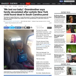 Autistic New York child found dead in South Carolina pond