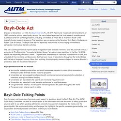 Bayh-Dole Act