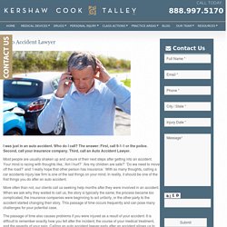 Auto Accident Lawyer - KCT