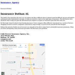 Auto and Home Insurance-Dothan AL