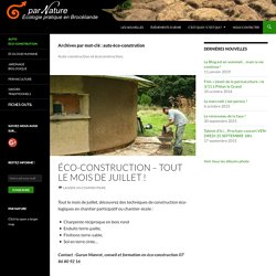 auto éco-constrution Archives -