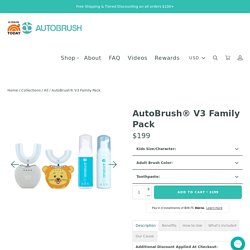 AutoBrush® Electric Toothbrush Offer For The Whole Family- Best Seller