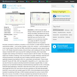 AutoCAD Wiki