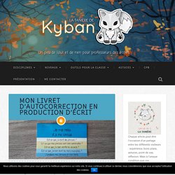 Mon livret d'autocorrection en production d'écrit