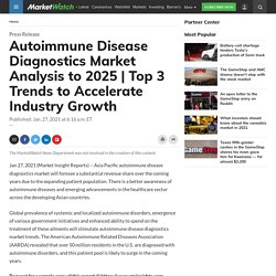 Autoimmune Disease Diagnostics Market Analysis to 2025
