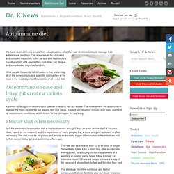 Dr. K News: Autoimmune diet