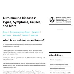 Autoimmune Diseases: Types, Symptoms, Causes, Diagnosis & More