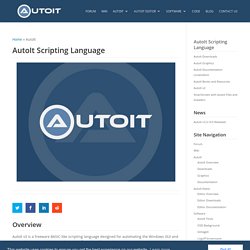 AutoIt - AutoItScript