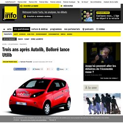 Trois ans après Autolib, Bolloré lance Utilib