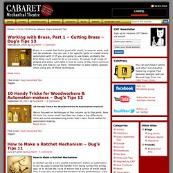Dug’s Automata Tips : Cabaret Mechanical Theatre