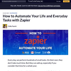 How to Automate Your Life and Everyday Tasks with Zapier
