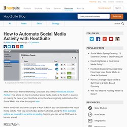 How to Automate Social Media Activity with HootSuite