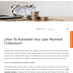 How To Automate Your Late Payment Collection?