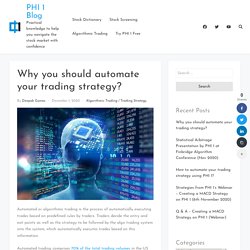 Why you should automate your trading strategy?