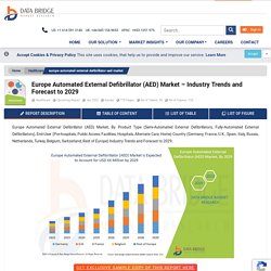 Europe Automated External Defibrillator (AED) Market