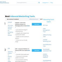 Best Automated User-Friendly Inbound Marketing Tools
