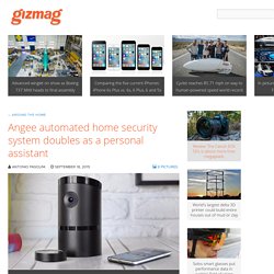 Angee automated home security system doubles as a personal assistant