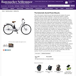 The Automatic Assist Power Bicycle