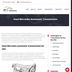 Used Mercedes Automatic Transmission For Sale At Low Cost