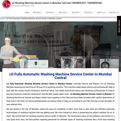 LG Fully Automatic Washing Machine Service Center In Mumbai Central