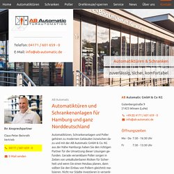 Automatiktüren und Schrankenanlagen für Hamburg - ab-automatic