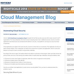 Automating Cloud Security