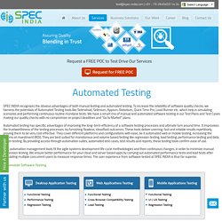 Automation Testing - Automated Software Testing Services