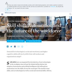 Skill shift: Automation and the future of the workforce
