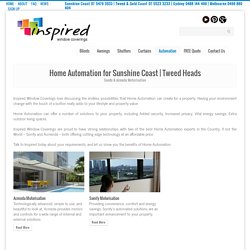 Home Automation & Motorised Blinds & Awnings