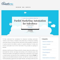 Pardot Marketing Automation for Salesforce -