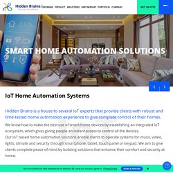 IoT Home Automation Systems and Software