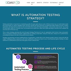 Test Automation Strategy